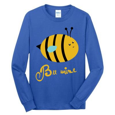 Bee Mine Cute Bees Valentines Day Couples Gift Tall Long Sleeve T-Shirt