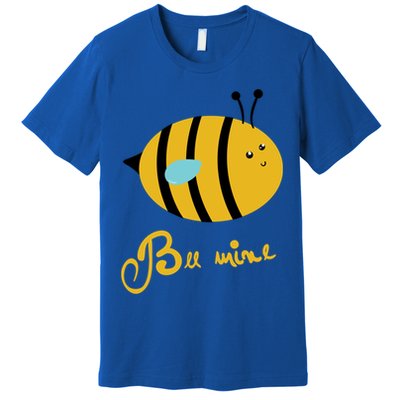 Bee Mine Cute Bees Valentines Day Couples Gift Premium T-Shirt