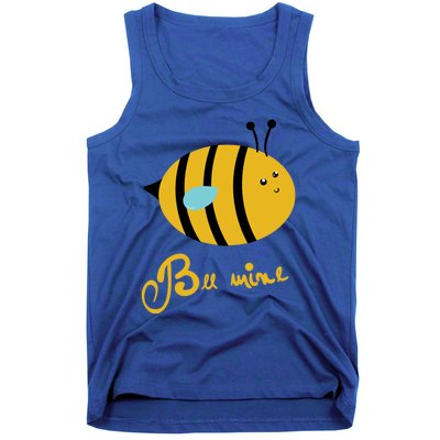 Bee Mine Cute Bees Valentines Day Couples Gift Tank Top