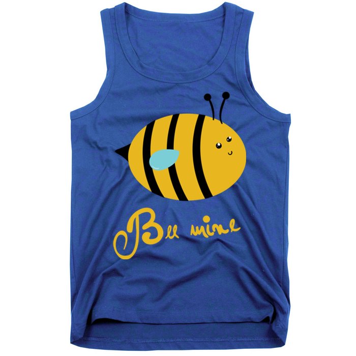 Bee Mine Cute Bees Valentines Day Couples Gift Tank Top