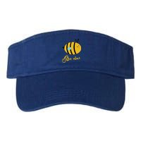 Bee Mine Cute Bees Valentines Day Couples Gift Valucap Bio-Washed Visor