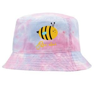 Bee Mine Cute Bees Valentines Day Couples Gift Tie-Dyed Bucket Hat