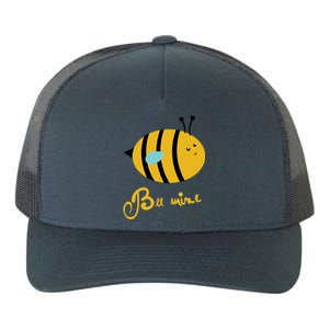 Bee Mine Cute Bees Valentines Day Couples Gift Yupoong Adult 5-Panel Trucker Hat