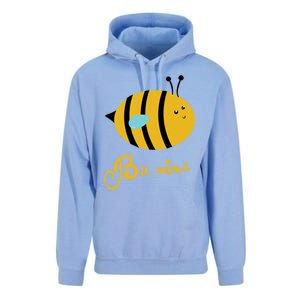 Bee Mine Cute Bees Valentines Day Couples Gift Unisex Surf Hoodie