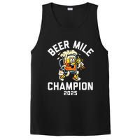 Beer Mile Champion 2025 Funny Race Running Beer Drinking PosiCharge Competitor Tank