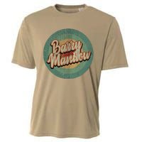 Barry Manilow Circle Retro Vintage Music Cooling Performance Crew T-Shirt