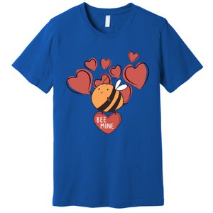 Bee Mine Cute Honeybee Valentine's Day Cool Gift Premium T-Shirt