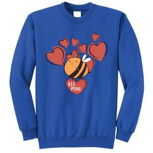 Bee Mine Cute Honeybee Valentine's Day Cool Gift Tall Sweatshirt