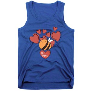 Bee Mine Cute Honeybee Valentine's Day Cool Gift Tank Top