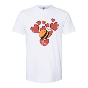 Bee Mine Cute Honeybee Valentine's Day Cool Gift Softstyle CVC T-Shirt