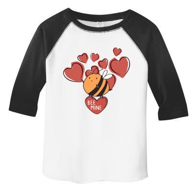 Bee Mine Cute Honeybee Valentine's Day Cool Gift Toddler Fine Jersey T-Shirt