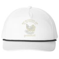 Buy Me Chicken And Tell Me You Hate The Government Snapback Five-Panel Rope Hat