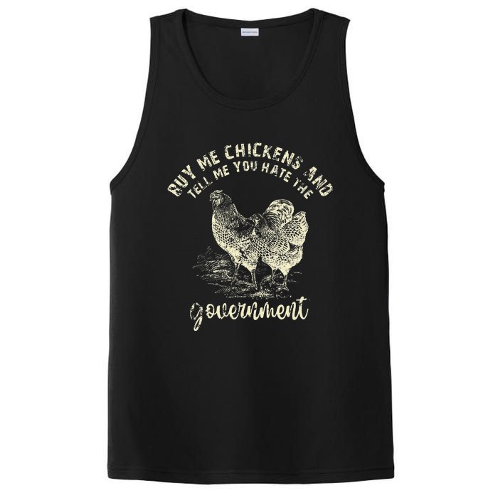 Buy Me Chicken And Tell Me You Hate The Government PosiCharge Competitor Tank