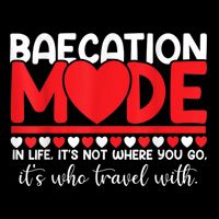 Baecation Mode Couples Vacation Trip Matching Travel Lover Cooling Performance Crew T-Shirt