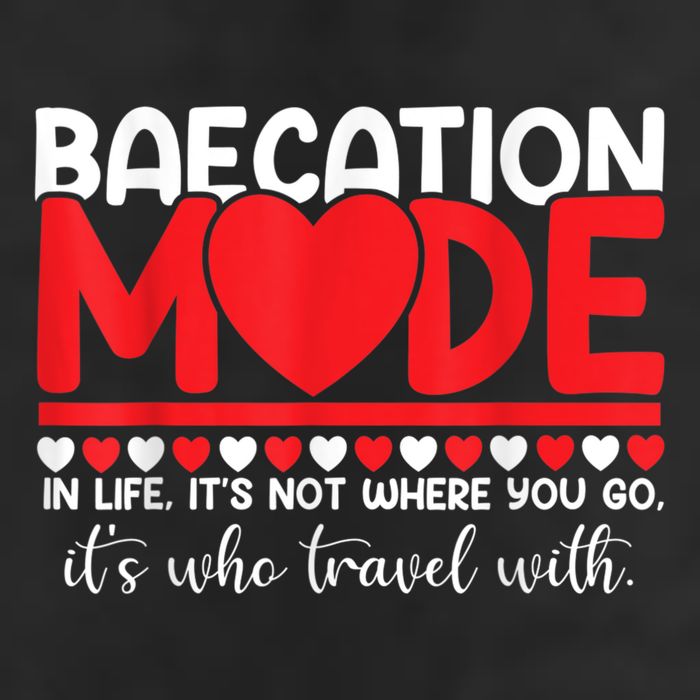 Baecation Mode Couples Vacation Trip Matching Travel Lover Adult Drive Performance Visor