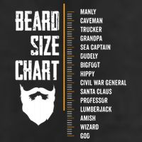 Beard Measurement Chart Beard Length Funny Growth Chart 7 Panel Mesh Trucker Snapback Hat