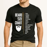 Beard Measurement Chart Beard Length Funny Growth Chart Performance Shirt
