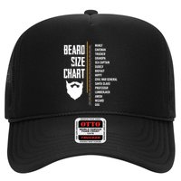 Beard Measurement Chart Beard Length Funny Growth Chart Trucker Hat