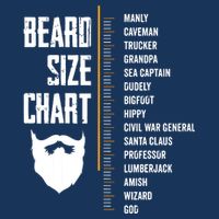 Beard Measurement Chart Beard Length Funny Growth Chart Infant Baby Jersey Bodysuit
