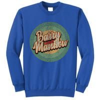 Barry Manilow Circle Retro Vintage Music Sweatshirt