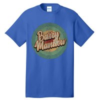 Barry Manilow Circle Retro Vintage Music Tall T-Shirt