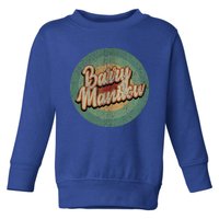 Barry Manilow Circle Retro Vintage Music Toddler Sweatshirt