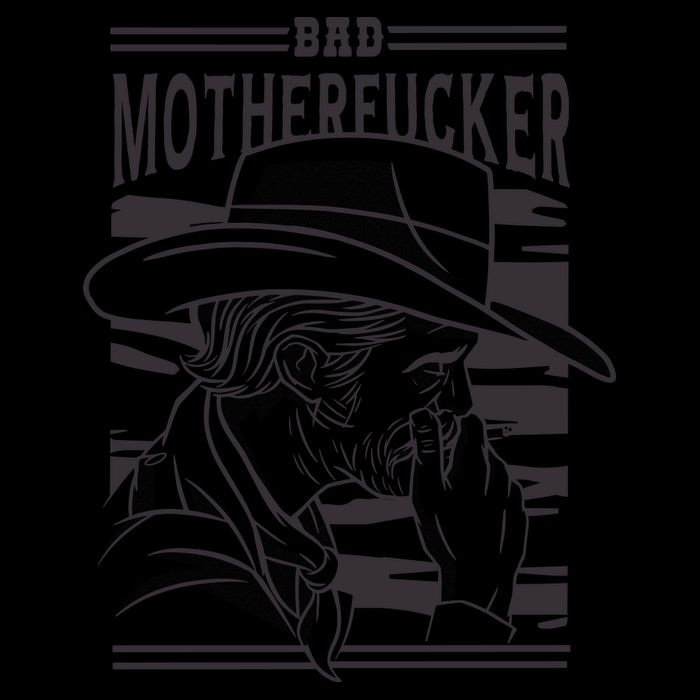 Bad Motherfucker Cowboy Backpack