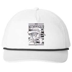 Bad Motherfucker Cowboy Snapback Five-Panel Rope Hat