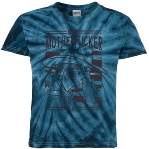 Bad Motherfucker Cowboy Kids Tie-Dye T-Shirt