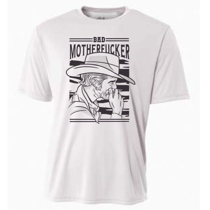 Bad Motherfucker Cowboy Cooling Performance Crew T-Shirt