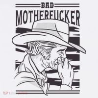 Bad Motherfucker Cowboy Flatbill Hat