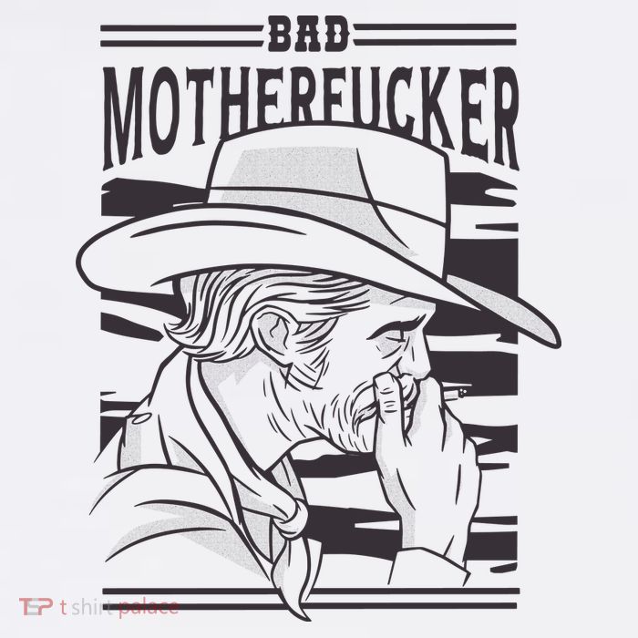Bad Motherfucker Cowboy Flatbill Hat