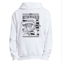 Bad Motherfucker Cowboy Urban Pullover Hoodie