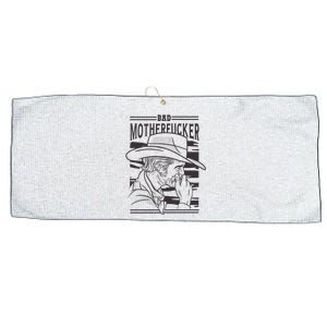 Bad Motherfucker Cowboy Large Microfiber Waffle Golf Towel