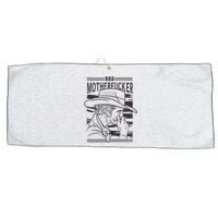 Bad Motherfucker Cowboy Large Microfiber Waffle Golf Towel