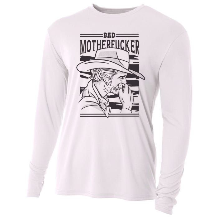 Bad Motherfucker Cowboy Cooling Performance Long Sleeve Crew