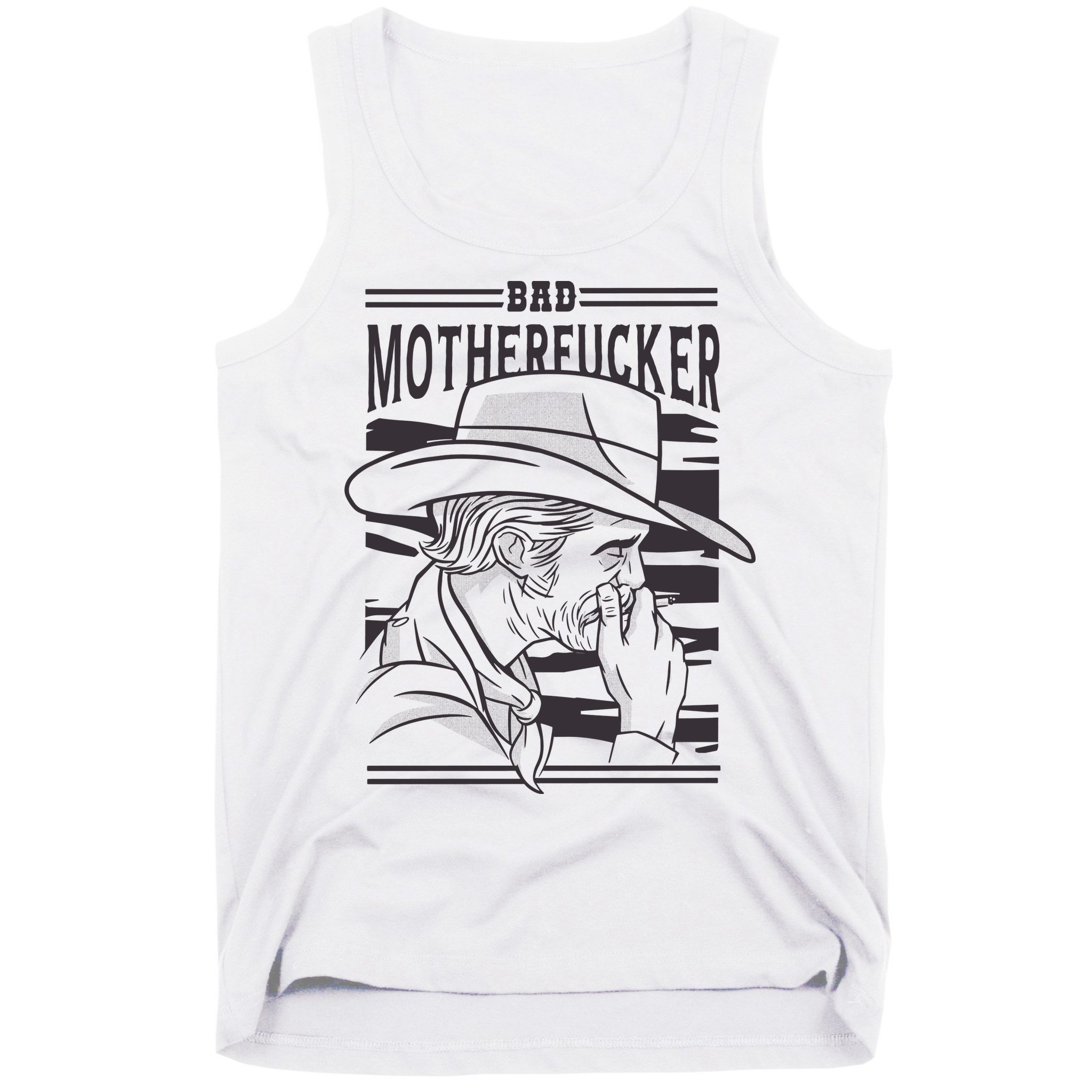 Bad Motherfucker Cowboy Tank Top