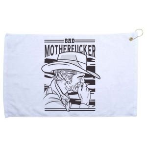 Bad Motherfucker Cowboy Grommeted Golf Towel