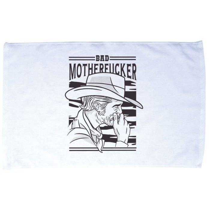 Bad Motherfucker Cowboy Microfiber Hand Towel