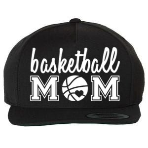 Basketball Mom Cute Top Gift Wool Snapback Cap