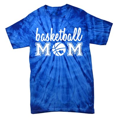 Basketball Mom Cute Top Gift Tie-Dye T-Shirt