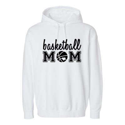 Basketball Mom Cute Top Gift Garment-Dyed Fleece Hoodie