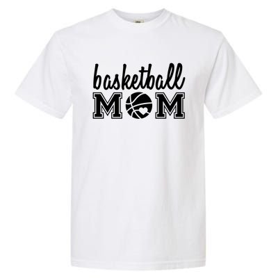 Basketball Mom Cute Top Gift Garment-Dyed Heavyweight T-Shirt