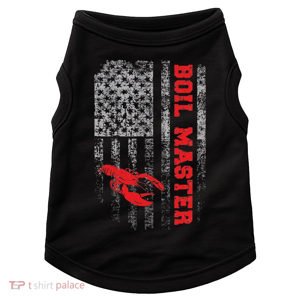 Boil Master Crawfish American Flag Crawdaddy Crayfish Doggie Tank