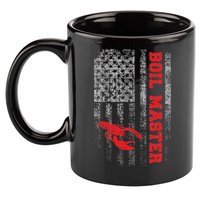 Boil Master Crawfish American Flag Crawdaddy Crayfish 11oz C Handle Ceramic Mug
