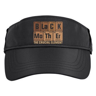 Black Mother Crucial Elet MotherS Day Funny Black Mom Great Gift Adult Drive Performance Visor