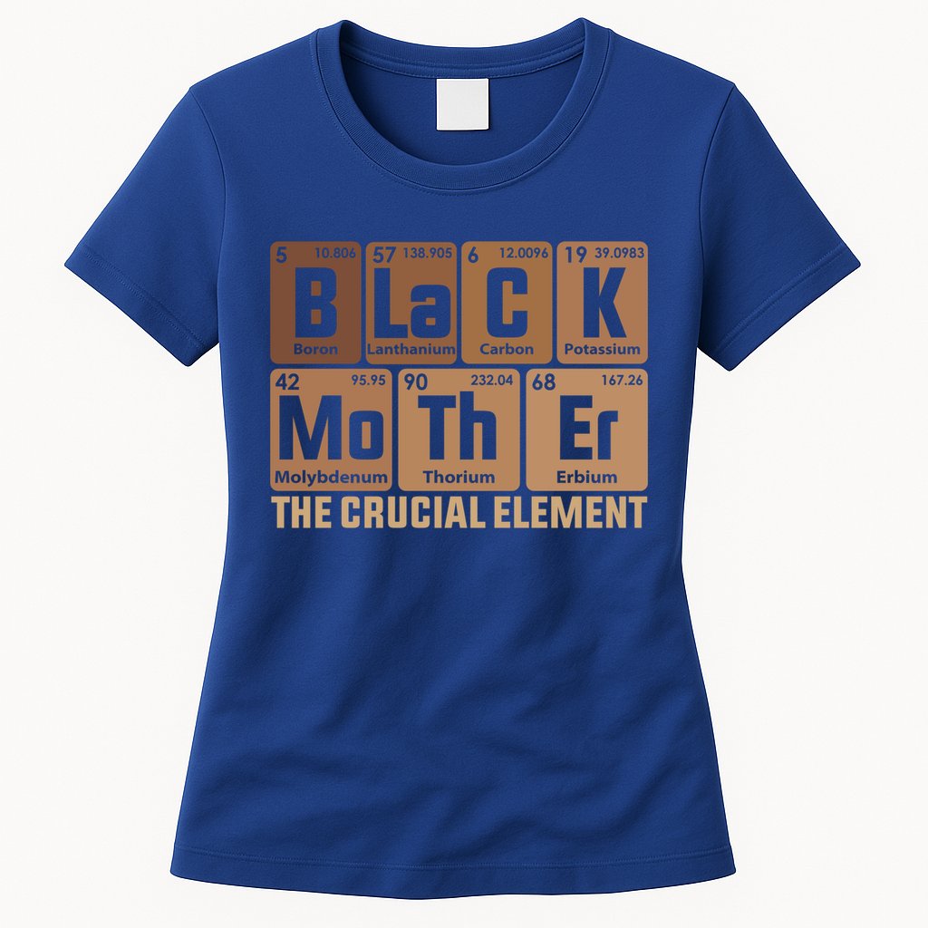 Black Mother Crucial Elet MotherS Day Funny Black Mom Great Gift Womens T-Shirt