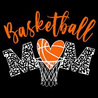 Basketball Mom Cute Novelty Distressed Drawstring Bag