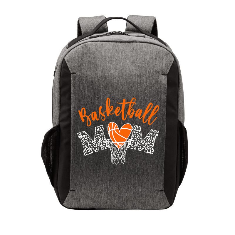 Basketball Mom Cute Novelty Distressed Vector Backpack