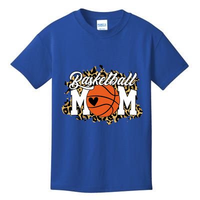 Basketball Mom Cool Gift Mom Game Day Outfit Mothers Day Gift Kids T-Shirt